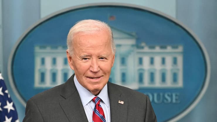 ג'ו ביידן. בארה"ב מעריכים שהתקיפה קרובה (צילום: ANDREW CABALLERO-REYNOLDS / AFP) ג'ו ביידן