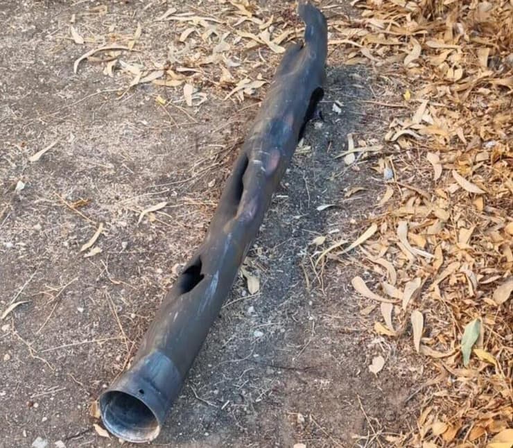 שברי יירוט בקריית ים