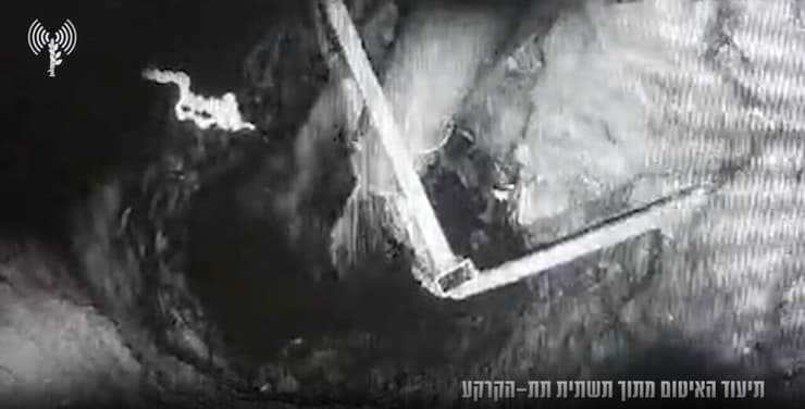 צילום: דובר צה"ל חדרי פיקוד ושהייה ותיקי מחבלים מוכנים לפשיטה: הושמדה תשתית תת-קרקע של כוח רדואן