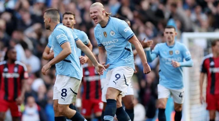 ארלינג הולאנד מרוצה ממתאו קובאצ'יץ' (רויטרס) ארלינג הולאנד מרוצה ממתאו קובאצ'יץ'