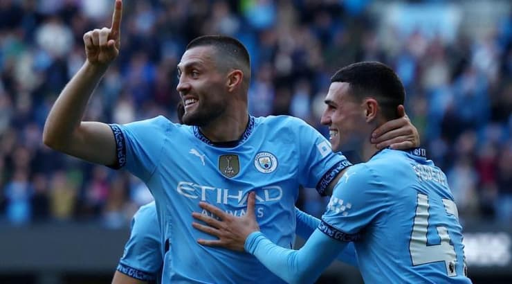 מתאו קובאצ'יץ' חוגג (רויטרס) מתאו קובאצ'יץ' חוגג