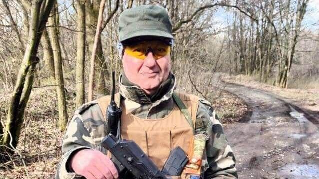 דוד איטקין, אביו של נזר ז"ל, בימיו כלוחם בצבא אוקראינה