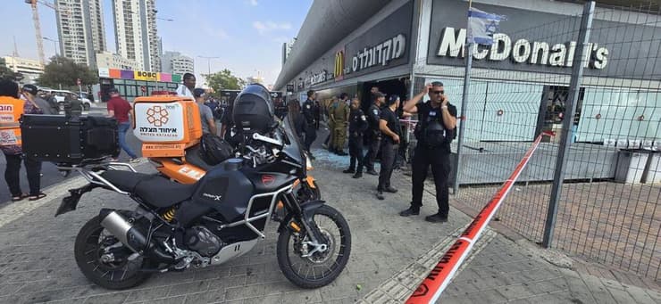 זירת הפיגוע בתחנה המרכזית באר שבע