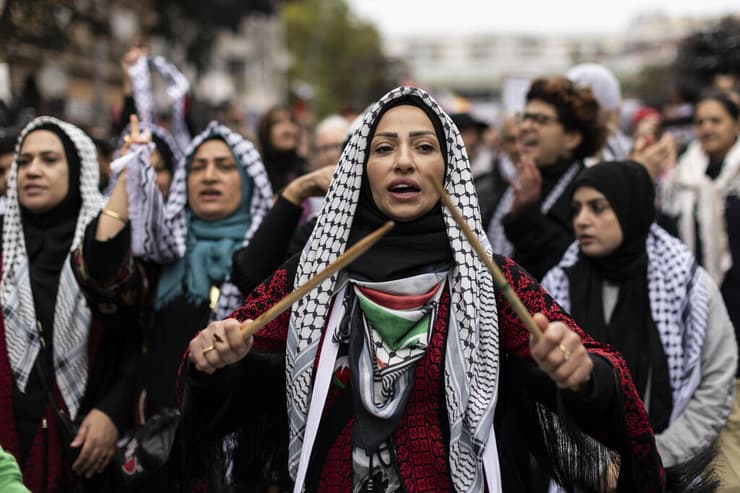 הפגנה בברלין