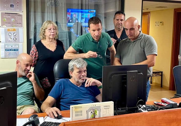 איציק שמולי בחמ"ל ראש פינה
