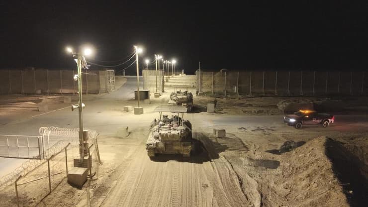 תיעוד: כניסת כוחות אוגדה 162 לצפון רצועת עזה