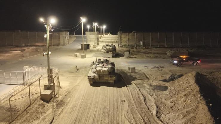 תיעוד: כניסת כוחות אוגדה 162 לצפון רצועת עזה