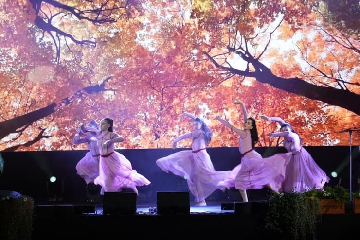 טקס זיכרון של מועצת אשכול לטבח השבעה באוקטובר