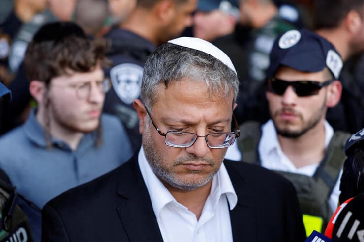 בן גביר (צילום: REUTERS/Amir Cohen) איתמר בן גביר