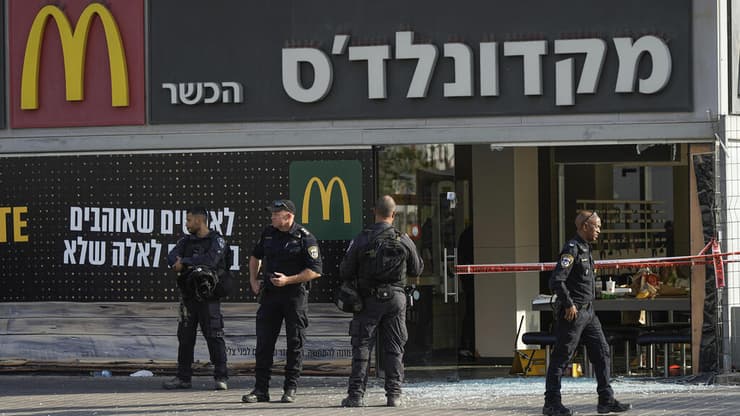זירת הפיגוע בבאר שבע
