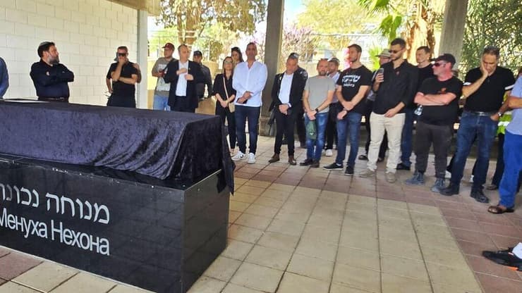 הלווייתו של ויקטור שמשון חיים ז"ל