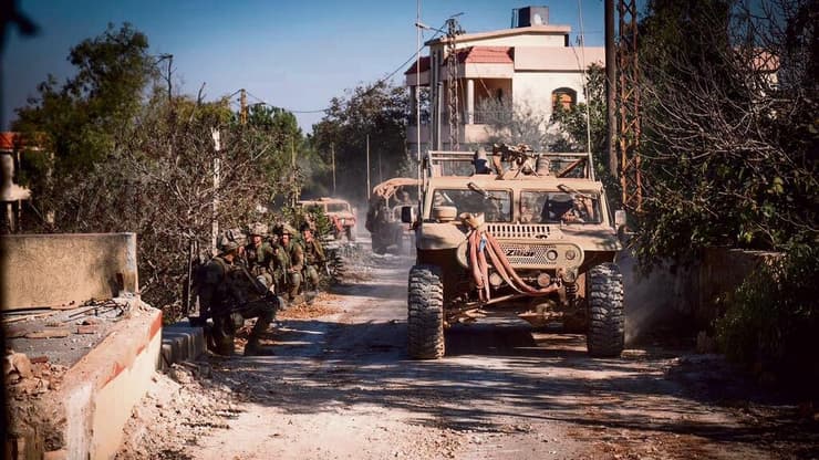 לוחמי צה"ל בתוך לבנון