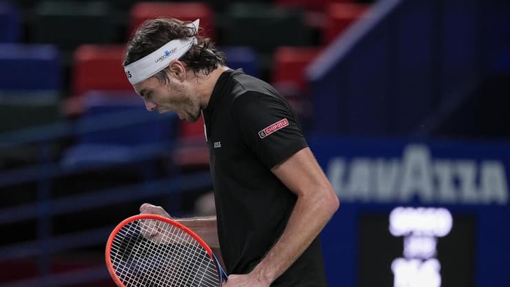 קל זה לא היה. פריץ (צילום: AP Photo/Andy Wong) פריץ