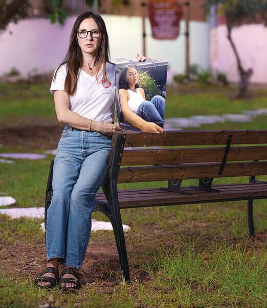 "העוקבים חולקים איתנו את הכאב, הם עוזרים לנו לשאת אותו". שלי משל־יוגב (צילום: יובל חן) yk14097335