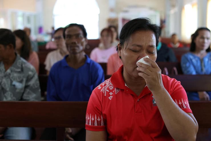 וויוואו סריאון  אמו של ווצ'ארה מ תאילנד שחטוף ב עזה חטופים תאילנדים