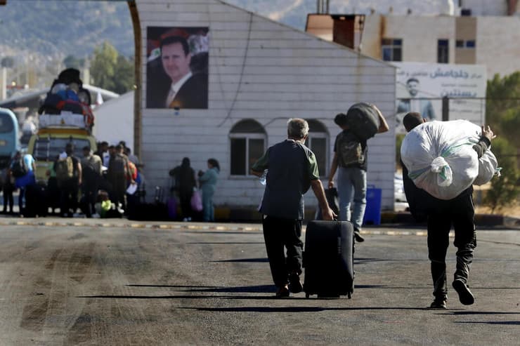 מעבר בין סוריה ל לבנון אל-מסנע ג'דידה ג'דידת יאבוס מעברים יא אללה