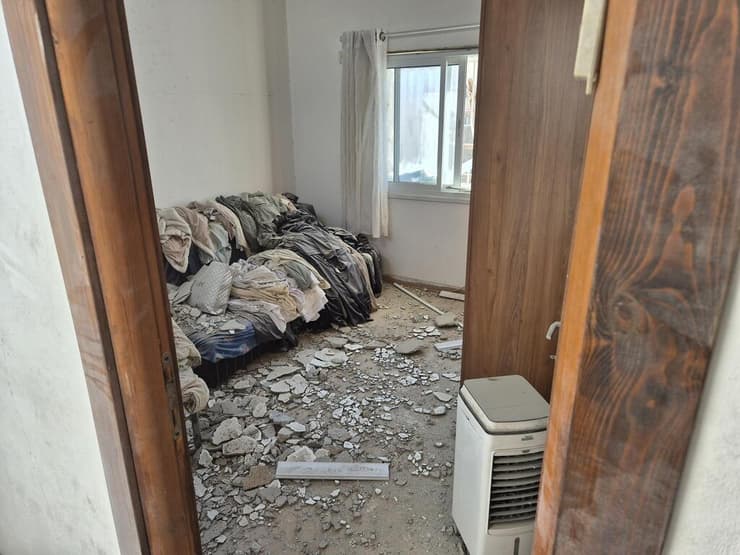 נזקים בדירה בבניין בקרית ים