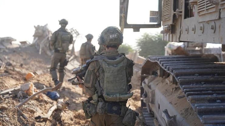 פעילות כוחות צה"ל ברפיח ובמרכז רצועת עזה