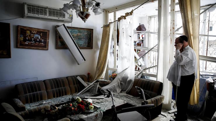 הרס בדירה בקריית ים