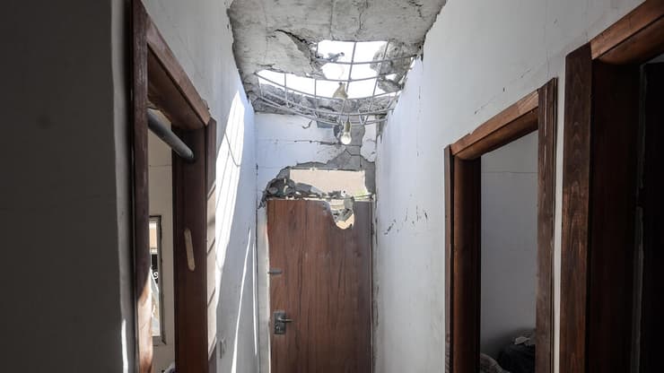 נזקים בדירה בבניין בקרית ים