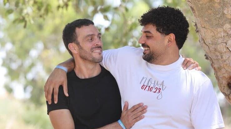 שוהם גואטה ואורן זאבי במפגש סגירת המעגל
