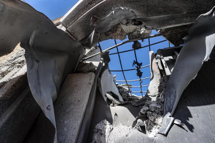 נזקים בדירה בבניין בקרית ים