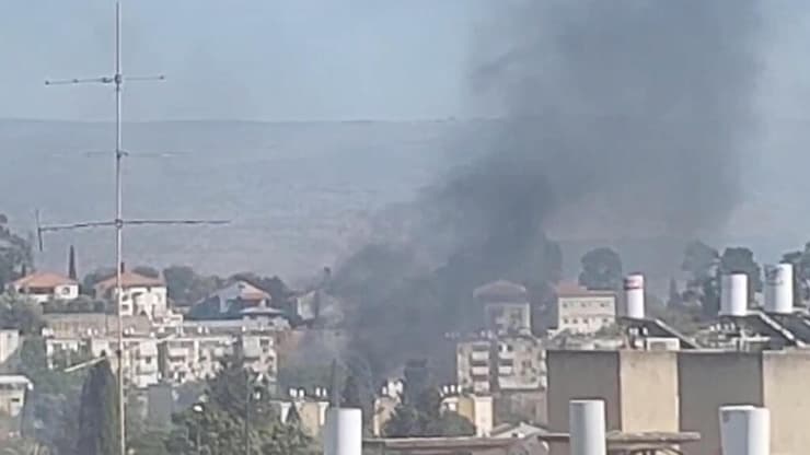 פגיעה ישירה בקריית שמונה