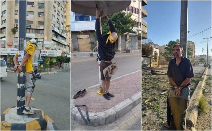 עונש לגנבים שנכנסו לדירות של מפונים בביירות