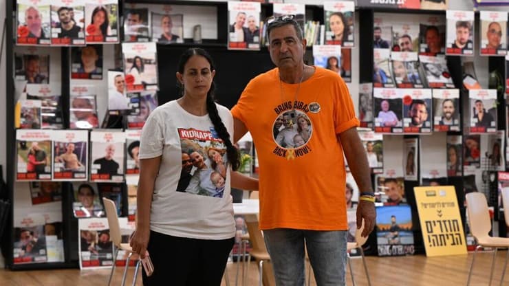 אלי וירדן ביבס, אביו ואחותו של החטוף ירדן ביבס