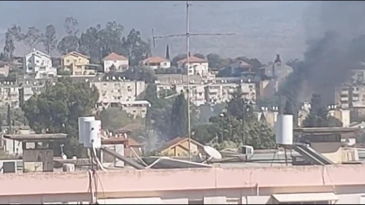 פגיעה ישירה בקריית שמונה. "לא בטוח שמישהו אצלנו דמיין שככה ייראה הצפון 11 חודשים אחרי" פגיעה ישירה בקריית שמונה