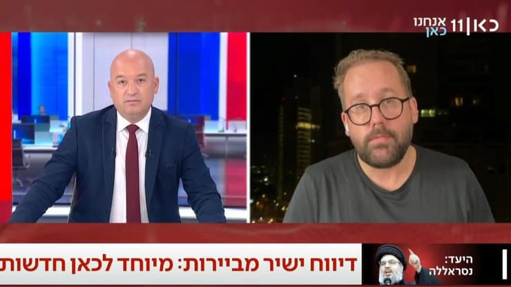 פול רונצהיימר מתראיין לתוכניתו של מואב ורדי (צילום מסך, כאן ) פול רונצהיימר מתראיין לתוכניתו של מואב ורדי