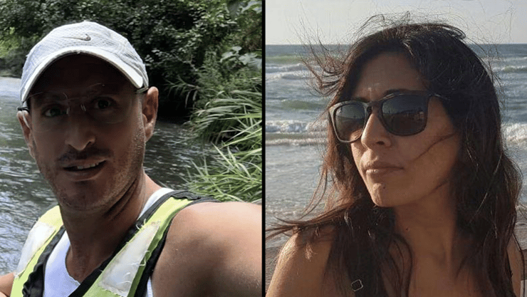 רויטל יהוד ודביר שרביט ז"ל שנהרגו מנפילת טיל בקריית שמונה