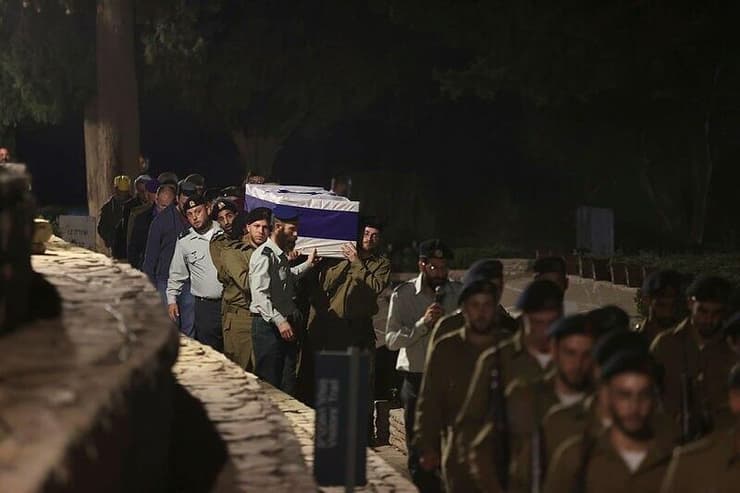 הלוויתו של רס"ר (במיל') אורי משה בורנשטיין ז"ל