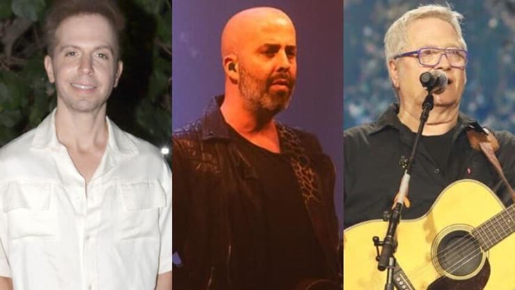"זה מדהים מצידם להגיע. אומנם פישלנו כי אין זמרות, אבל בשנה הראשונה אנחנו נרחם על עצמנו ונהיה בחמלה". שלמה ארצי, עילי בוטנר, רועי בר נתן (צילום: דנה קופל, רז גרוס, ענת מוסברג) שלמה ארצי, עילי בוטנר, רועי בר נתן