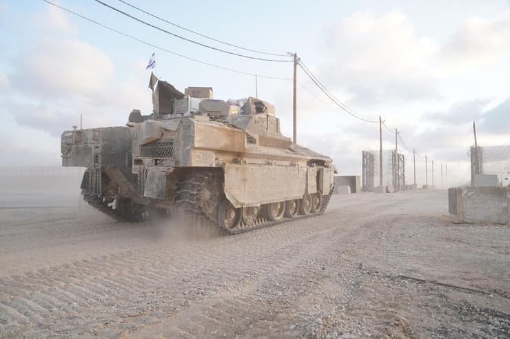 תיעוד מההתקלות של  כוחות 401 בג'אבליה