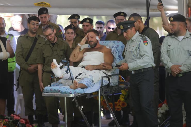 הלווייתו של רב סרן במיל' נתנאל הרשקוביץ ז"ל