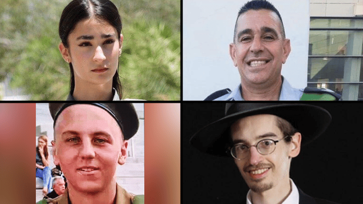 רנ״ג אורי מויאל ז"ל, סמ"ש שירה חיה סוסליק ז"ל, רפאל מרדכי פישהוף ז"ל,  אלכסנדר (סשה) יקימינסקי ז"ל