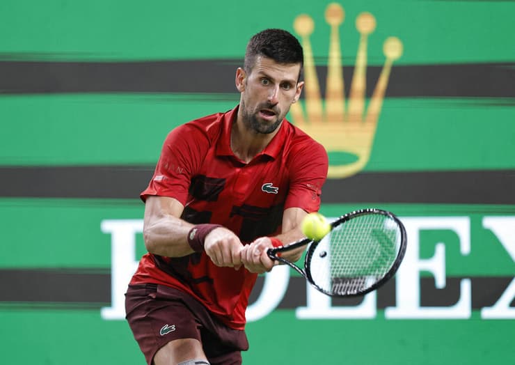 הטניסאי הסרבי נובאק ג'וקוביץ'