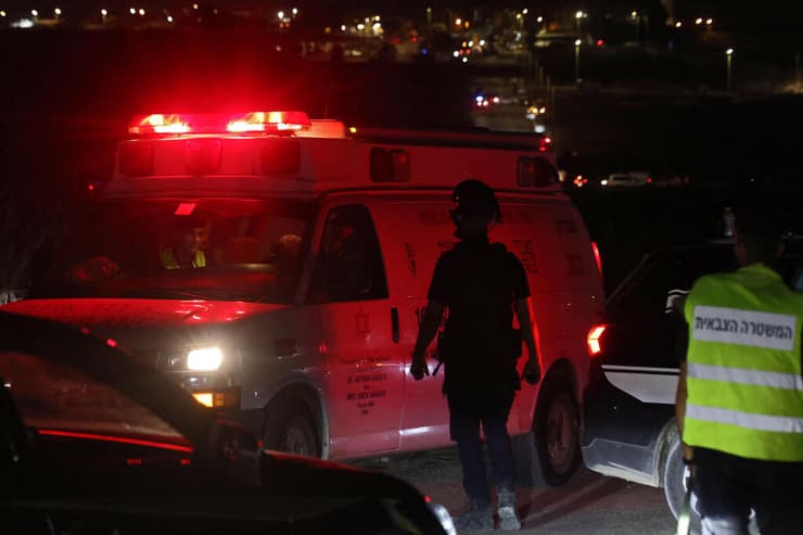 פינוי פצועים מנפילת כטב"ם