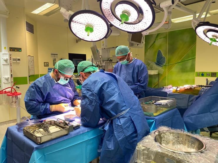 חדר ניתוח - הדסה עין כרם