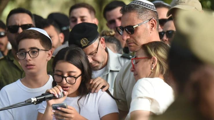 הלווייתו של סמל אמיתי אלון ז"ל
