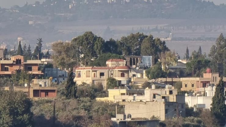 הכפר שבו פעלה חטיבה 228 בדרום לבנון. "אסור שהחוויה שעברנו כאן תלך איתנו לקרב הבא" (צילום: דובר צה"ל) פעילות חטיבה 228 בלבנון