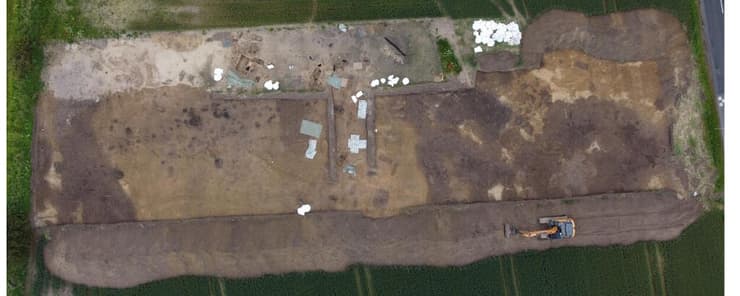 בית הקברות הוויקינגי בפאתי הכפר אוסום שבדנמרק