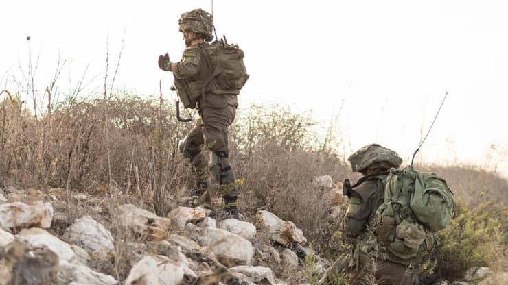 צילום: דובר צה"ל תיעוד מפעילות כוחות גולני בדרום לבנון