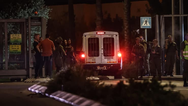 פינוי בסיס בא"ח גולני לאחר פגיעת הכטב"מ