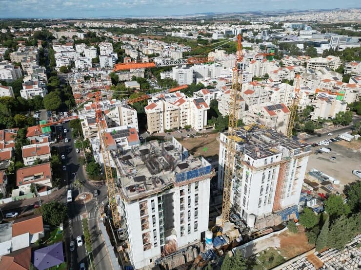 פרויקט בינוי פינוי בינוי של חברת ענב בשכונת תקומה בכפר סבא