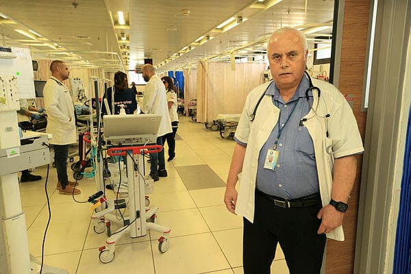 מנהל המיון בבית החולים הלל יפה ד"ר ג'לאל אשקר