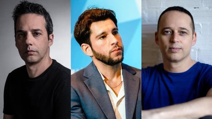 רון לשם, דניאל אדלסון ועמית כהן