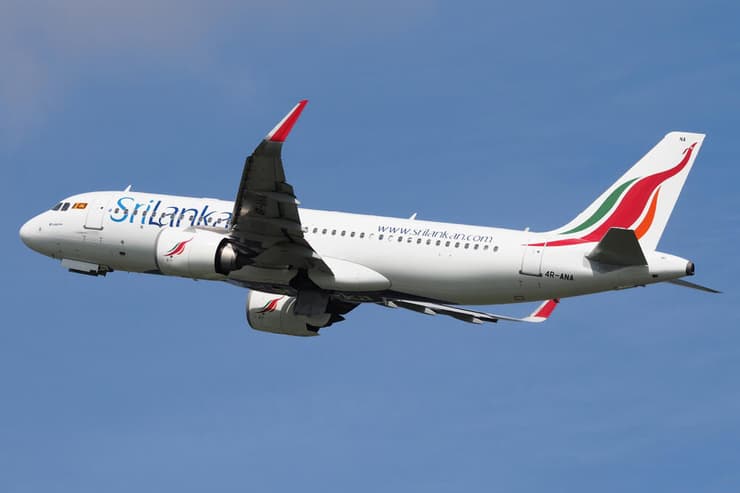 מטוס של חברת סרילנקן איירליינס