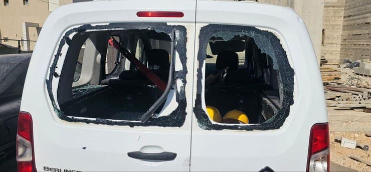 נזקי הנפילה במג'ד אל כרום